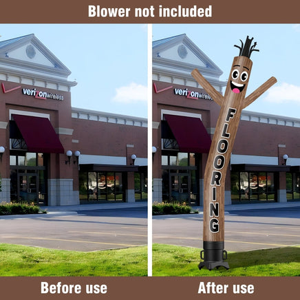 6 10 15 20FT Tall Flooring Waving Inflatable Tube Man(Blower Not Included) - goodeny