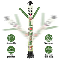 6 10 15 20FT Tall Florist Waving Inflatable Tube Man(Blower Not Included) - goodeny
