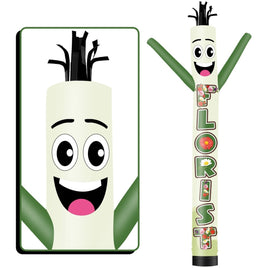 6 10 15 20FT Tall Florist Waving Inflatable Tube Man(Blower Not Included) - goodeny