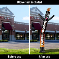 6 10 15 20FT Tall Food Truck1 Waving Inflatable Tube Man(Blower Not Included) - goodeny