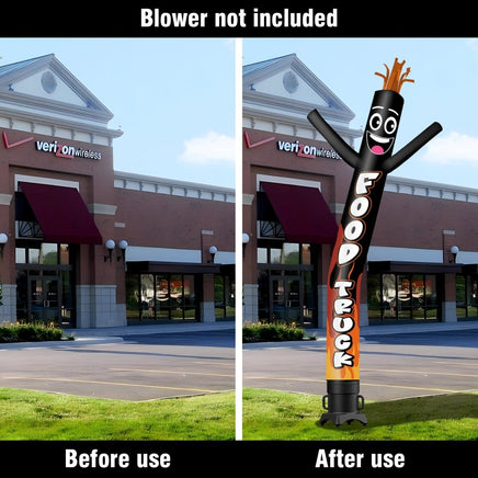 6 10 15 20FT Tall Food Truck1 Waving Inflatable Tube Man(Blower Not Included) - goodeny