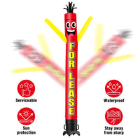 6 10 15 20FT Tall For Lease Waving Inflatable Tube Man(Blower Not Included) - goodeny
