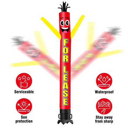 6 10 15 20FT Tall For Lease Waving Inflatable Tube Man(Blower Not Included) - goodeny