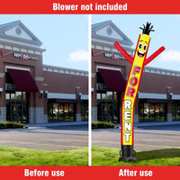 6 10 15 20FT Tall For Rent Waving Inflatable Tube Man(Blower Not Included) - goodeny