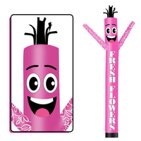 6 10 15 20FT Tall Fresh Flowers Waving Inflatable Tube Man(Blower Not Included) - goodeny