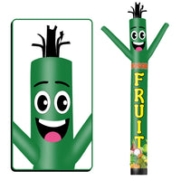 6 10 15 20FT Tall Fresh Fruit Waving Inflatable Tube Man(Blower Not Included) - goodeny