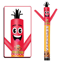 6 10 15 20FT Tall Fresh Pretzels Waving Inflatable Tube Man(Blower Not Included) - goodeny