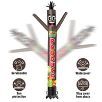 6 10 15 20FT Tall Fresh Produce Waving Inflatable Tube Man(Blower Not Included) - goodeny