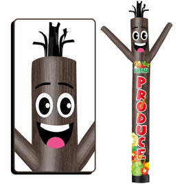 6 10 15 20FT Tall Fresh Produce Waving Inflatable Tube Man(Blower Not Included) - goodeny