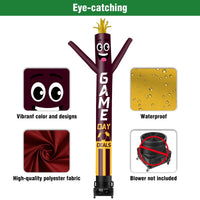 6 10 15 20FT Tall Game Day Deals Waving Inflatable Tube Man(Blower Not Included) - goodeny