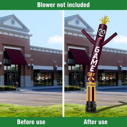 6 10 15 20FT Tall Game Day Deals Waving Inflatable Tube Man(Blower Not Included) - goodeny