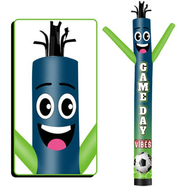 6 10 15 20FT Tall Game Day Vibes Waving Inflatable Tube Man(Blower Not Included) - goodeny