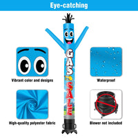 6 10 15 20FT Tall Gas Sale Waving Inflatable Tube Man(Blower Not Included) - goodeny