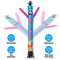 6 10 15 20FT Tall Gift Shop Waving Inflatable Tube Man(Blower Not Included) - goodeny