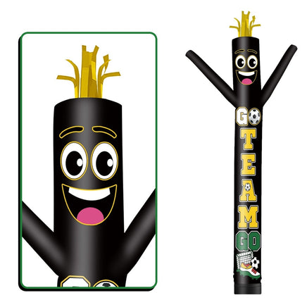 6 10 15 20FT Tall Go Team Go Waving Inflatable Tube Man(Blower Not Included) - goodeny