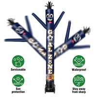 6 10 15 20FT Tall Goal Zone Waving Inflatable Tube Man(Blower Not Included) - goodeny