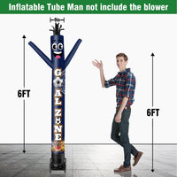 6 10 15 20FT Tall Goal Zone Waving Inflatable Tube Man(Blower Not Included) - goodeny