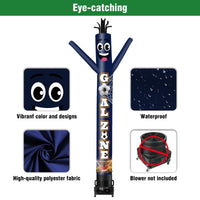 6 10 15 20FT Tall Goal Zone Waving Inflatable Tube Man(Blower Not Included) - goodeny