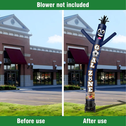 6 10 15 20FT Tall Goal Zone Waving Inflatable Tube Man(Blower Not Included) - goodeny