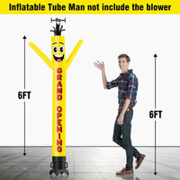 6 10 15 20FT Tall Grand Opening Waving Inflatable Tube Man(Blower Not Included) - goodeny