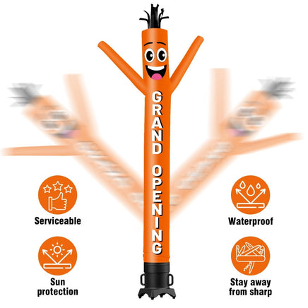 6 10 15 20FT Tall Grand Opening Waving Inflatable Tube Man(Blower Not Included) - goodeny