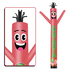 6 10 15 20FT Tall Guava Waving Inflatable Tube Man(Blower Not Included) - goodeny