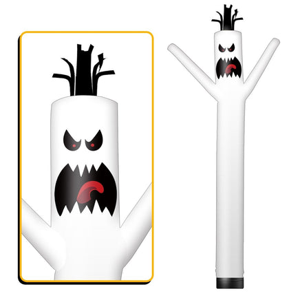 6 10 15 20FT Tall Halloween Ghost Waving Inflatable Tube Man(Blower Not Included) - goodeny