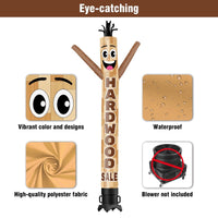 6 10 15 20FT Tall Hard Wood Sale Waving Inflatable Tube Man(Blower Not Included) - goodeny