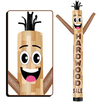6 10 15 20FT Tall Hard Wood Sale Waving Inflatable Tube Man(Blower Not Included) - goodeny
