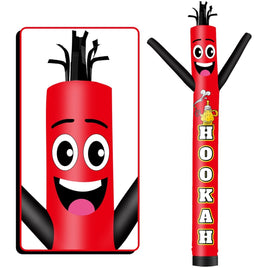 6 10 15 20FT Tall Hookah Waving Inflatable Tube Man(Blower Not Included) - goodeny