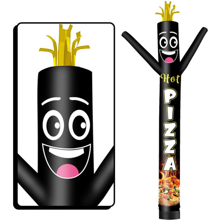 6 10 15 20FT Tall Hot Pizza Waving Inflatable Tube Man(Blower Not Included) - goodeny