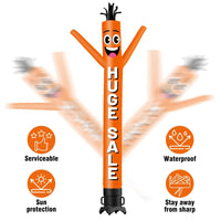 6 10 15 20FT Tall Huge Sale Waving Inflatable Tube Man(Blower Not Included) - goodeny