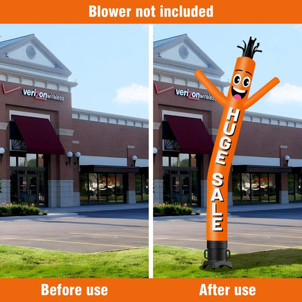6 10 15 20FT Tall Huge Sale Waving Inflatable Tube Man(Blower Not Included) - goodeny