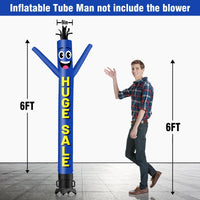 6 10 15 20FT Tall Huge Sale Waving Inflatable Tube Man(Blower Not Included) - goodeny