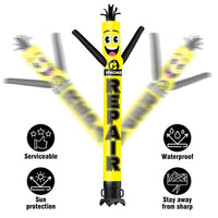 6 10 15 20FT Tall Iphone Repair Waving Inflatable Tube Man(Blower Not Included) - goodeny