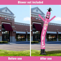 6 10 15 20FT Tall It's a girl Waving Inflatable Tube Man(Blower Not Included) - goodeny