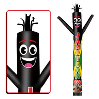 6 10 15 20FT Tall Jamaican Food Waving Inflatable Tube Man(Blower Not Included) - goodeny