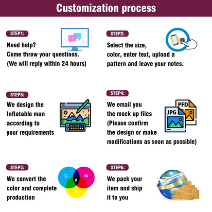 6 10 15 20FT Tall Jewelry Waving Inflatable Tube Man(Blower Not Included) - goodeny