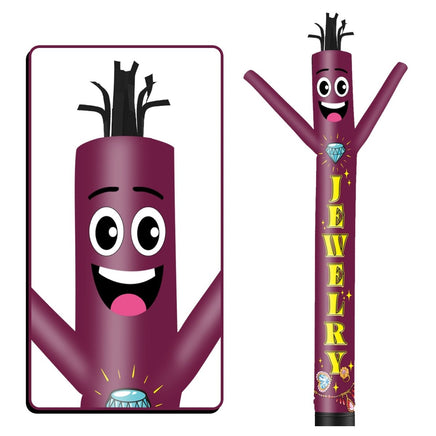 6 10 15 20FT Tall Jewelry Waving Inflatable Tube Man(Blower Not Included) - goodeny