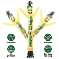 6 10 15 20FT Tall Juice Waving Inflatable Tube Man(Blower Not Included) - goodeny