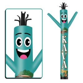 6 10 15 20FT Tall Kava Bar Waving Inflatable Tube Man(Blower Not Included) - goodeny