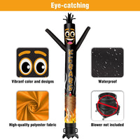 6 10 15 20FT Tall Kebabs Waving Inflatable Tube Man(Blower Not Included) - goodeny