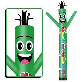 6 10 15 20FT Tall Kids Club Waving Inflatable Tube Man(Blower Not Included) - goodeny