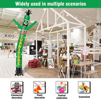 6 10 15 20FT Tall Kids Furniture Waving Inflatable Tube Man(Blower Not Included) - goodeny