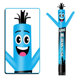 6 10 15 20FT Tall Live Music Waving Inflatable Tube Man(Blower Not Included) - goodeny
