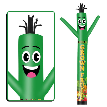 6 10 15 20FT Tall Local Grown Fruit Waving Inflatable Tube Man(Blower Not Included) - goodeny