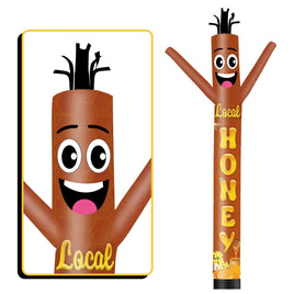6 10 15 20FT Tall Local Honey Waving Inflatable Tube Man(Blower Not Included) - goodeny