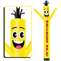 6 10 15 20FT Tall Mattresssale Yellow Waving Inflatable Tube Man(Blower Not Included) - goodeny