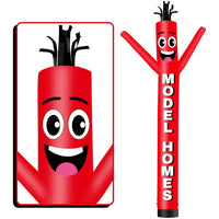 6 10 15 20FT Tall Model Homes Waving Inflatable Tube Man(Blower Not Included) - goodeny