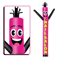 6 10 15 20FT Tall Nail Salon Waving Inflatable Tube Man(Blower Not Included) - goodeny
